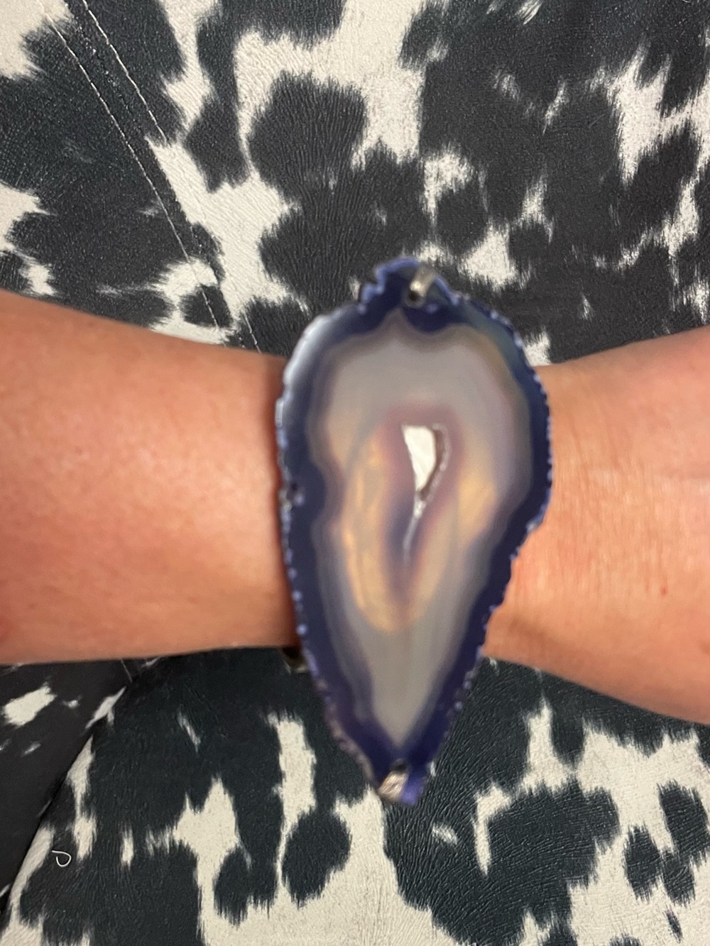 Agate Cuff Bracelet